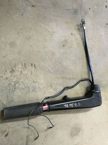 1998 mercury tracker 9.8hp outboard motor tiller handle