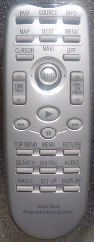 Toyota lexus 04-08 entertainment rear seat dvd remote control oem 86170-48010