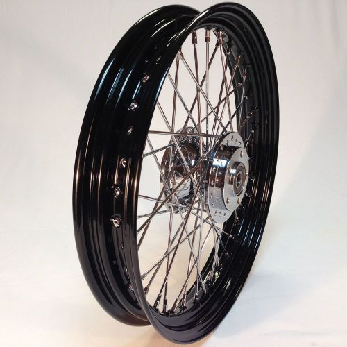 Sell 19 x 2.50 40 spoke Black Wheel for Harley Sportster, Dyna, Bobber