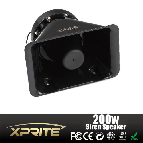 Xprite g1 200w 12v compact loud pa speaker ( fit 100 - 200w siren system )