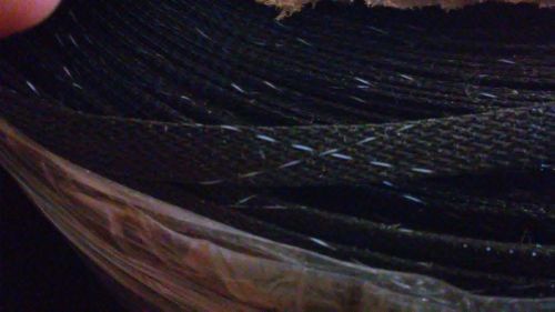 New spool of  1/2" black   fire retardent braided  expandable sleeving 4200 feet