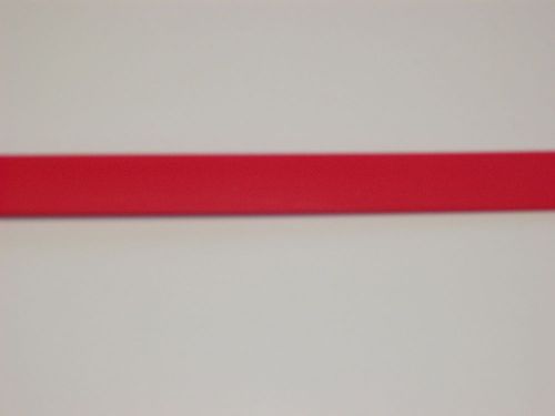 4 feet 1&#034; red  2:1  heat shrink tube wire, harness wiring shrinkable cover