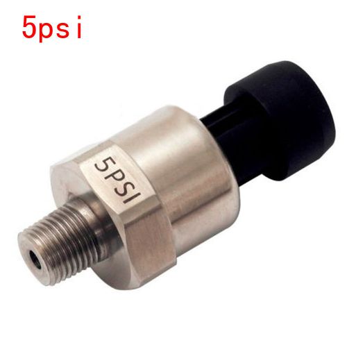Pressure transducer sender stainless steel 0-4.5v for oil  air  water 5psi hot