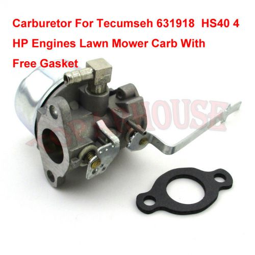 Tecumseh carburetor fit  631918 4hp hs40 hs50 5hp mini bike go kart buggy engine
