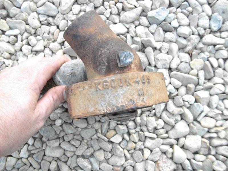 Vintage 1950 Brockway Truck model 146w Thermostat Housing Copper flathead six, US $39.95, image 2