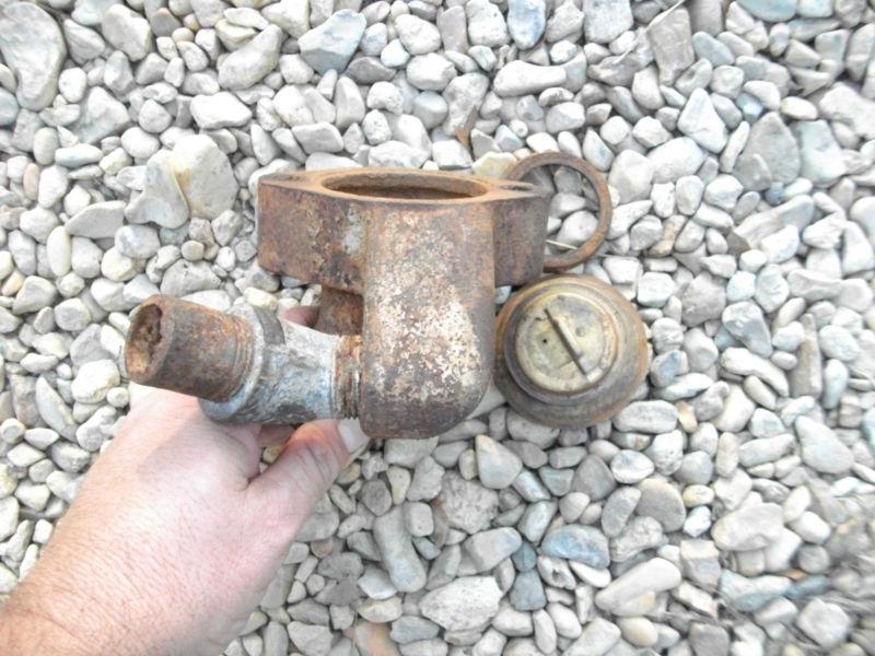 Vintage 1950 Brockway Truck model 146w Thermostat Housing Copper flathead six, US $39.95, image 6