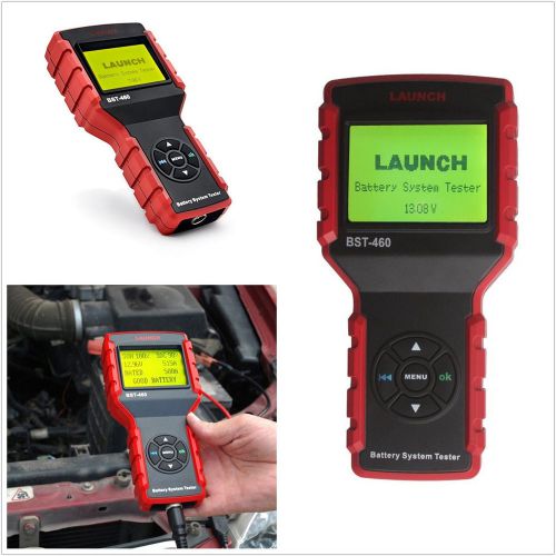 Professional autos launch battery alternator tester diagnostic bst-460 tool kit