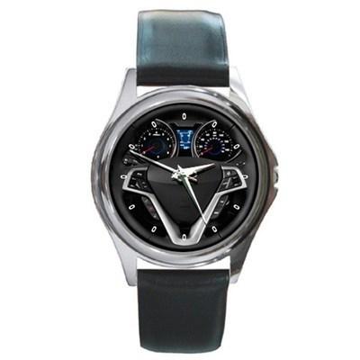 2012 hyundai veloster steering wheel round metal watch