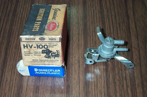 1952 1957  ford  mercury tbird heater water regulator valve   nors
