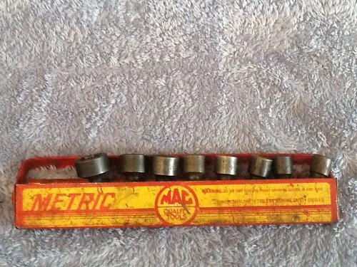 Mac Swivel Socket Set, Impact, 6 Point, 1/2