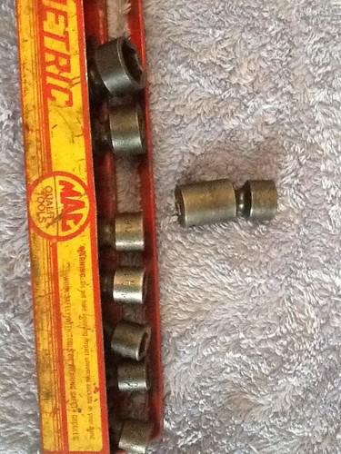 Mac Swivel Socket Set, Impact, 6 Point, 1/2