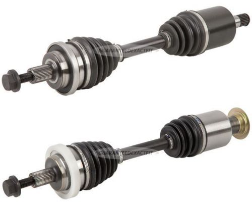 Pair new front right &amp; left cv drive axle shaft assembly for benz c-class 4matic