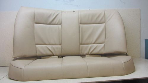 99-06 bmw e46 325i 330i sedan upper lower bench cushion rear seat 8614