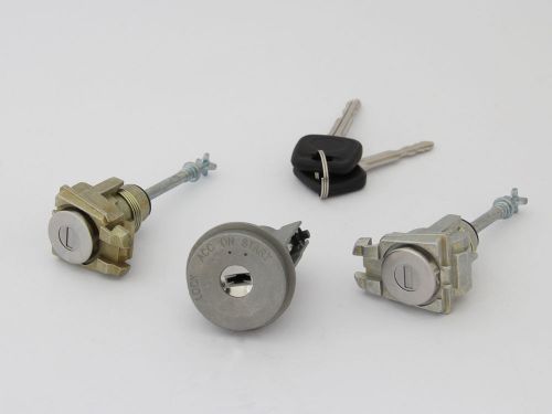 Toyota tacoma 05 06 07 08 09 - 13 14 set ignition switch cylinder and door locks