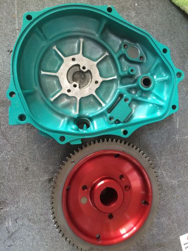 Msd total loss flywheel and front cover kawasaki 750/800