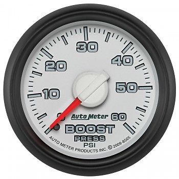 Autometer gauge, 2 1/16in, boost, mechanical, 60psi, ram gen 3 - 8505