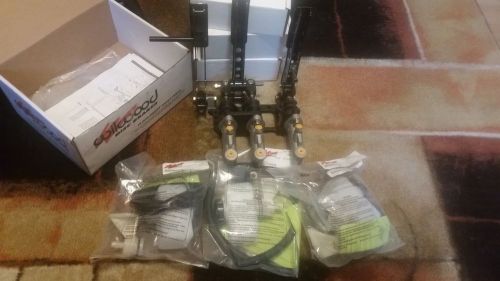 Complete wilwood pedal assembly kit - pedal, master cylinders, remote reservoirs