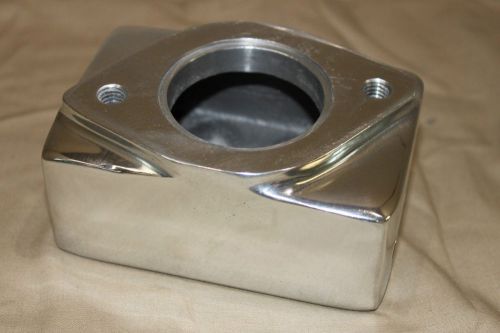 Water filler  housing polished billet   hilborn enderle  kinsler thermostat hsg