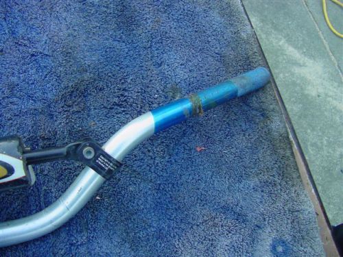 Renthal handlebar mx off road aluminum 2 tone enduro light weight