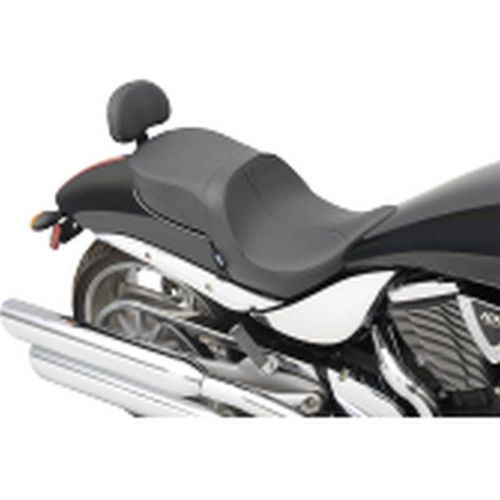 New drag specialties low-profile touring seat mild stitch, black, victory hammer