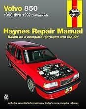 Volvo 850 93-97 haynes repair manual  owners book shop service