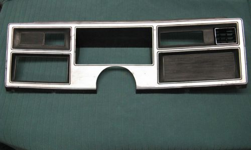 1976 1977 1978 1979 1980 aspen volare instrument cluster radio delete bezel