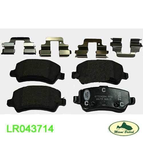 Land rover rear brake pad set range evoque lr043714 oem