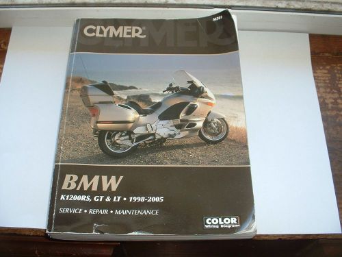 2002bmwk1200lt clymer repair manual