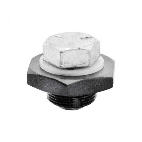 Oil pan drain plug repair kit - glue-in type