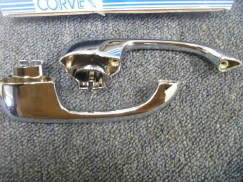 Door handles 70-72 chevelle outside pair chrome