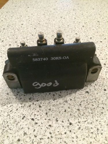 Johnson evinrude omc outboard ignition coil 583740