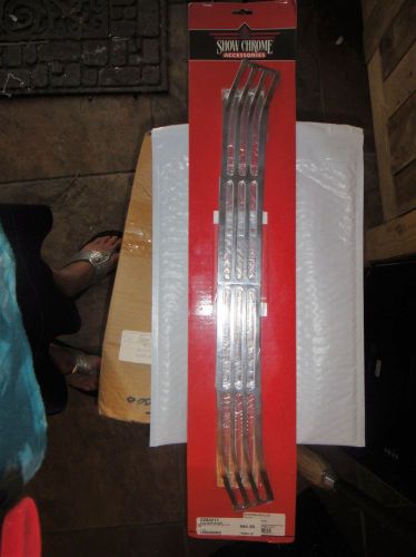 New saddlebag grille set for honda  goldwing gl1500 by show chrome 1988-2000