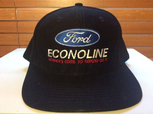 Ford econoline brushed canvas cap hat embroidered never worn