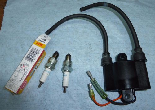 Yamaha ignition coil assy 6g8-85570-21-00 and ngk spark plugs cr6hs