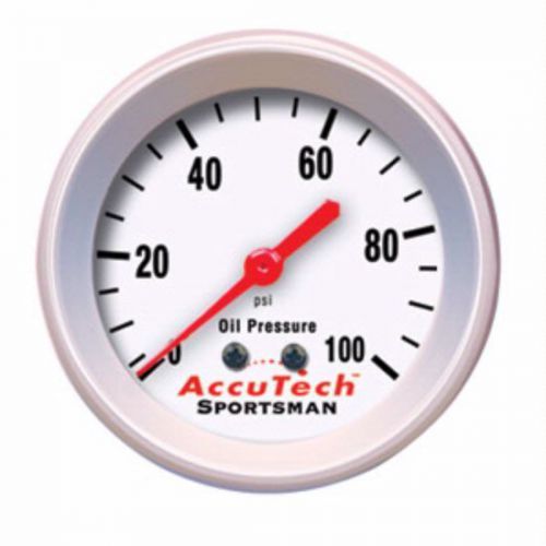 Longacre accutech sportsman oil pressure gauge imca 25/8 0-100psi  46510