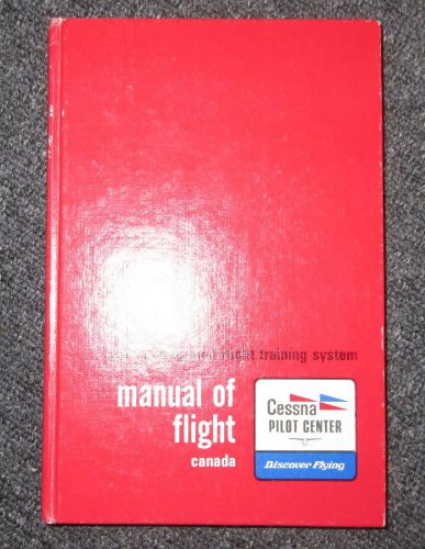 1982 cessna pilot center manual of flight training book