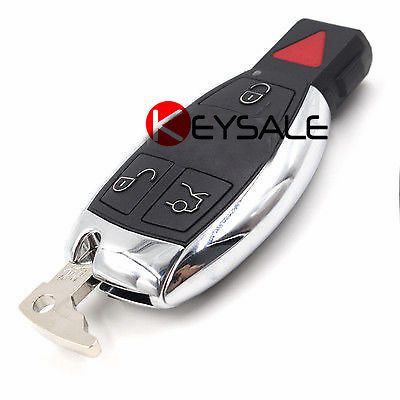 New updating remote key shell case fob 3+1 button for 2010 mercedes-benz models
