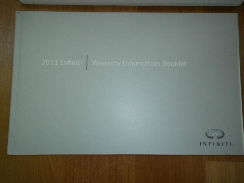 2011 Infiniti G Coupe/Convertible Owners Manual Package, US $41.99, image 4