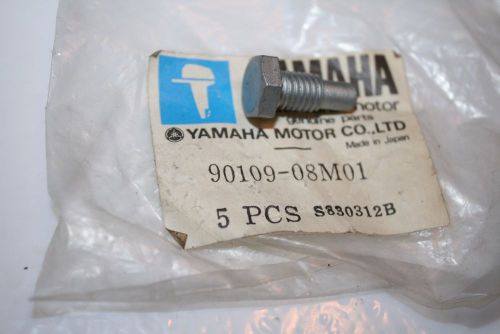 Nos yamaha outboard motor bolt 9.9 15hp engine control 90109-08m01