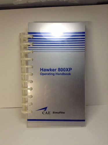Hawker 800xp  operating handbook