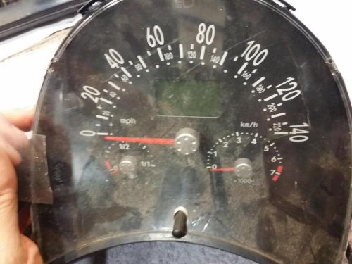 Volkswagen beetle speedometer (cluster), thru vin 430000, mph, 2.0l, at 01