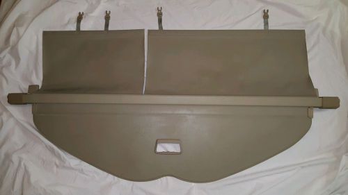 Oem 2008-2014 nissan murano retractable cargo cover - beige color new other!!!