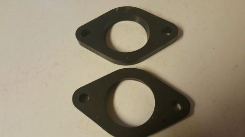Vintage kawasaki snowmobile invader 4/6 original equipment carburetor spacers