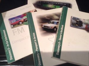 2002 range rover discovery ll owners manual oem