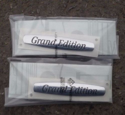 2x grand edition letter sticker side fender badge emblem for mercedes benz