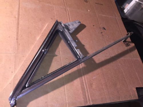 1963-64 ford galaxie 2-door hard-top passenger side vent window glass and frame