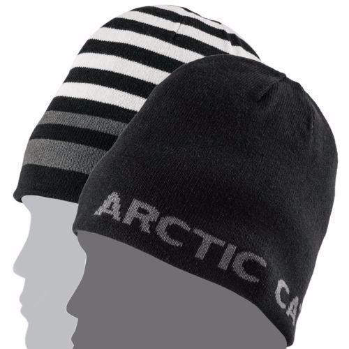 Arctic cat adult stripes reversible beanie/hat 5263-052