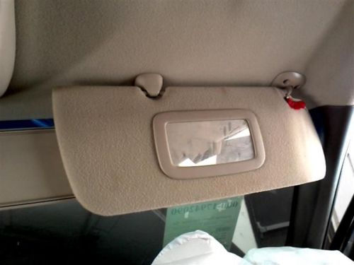Rh passenger side interior sun visor/sunvisor 2003 silverado truck/pickup 2500 s