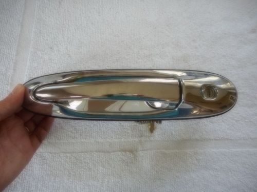 1998-2000 lincoln town car front passenger door handle chrome (used)