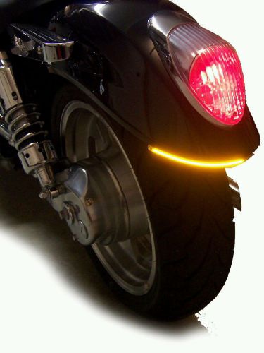 Harley davidson v-rod v rod rear 240 rear tire led turn signal kit bright